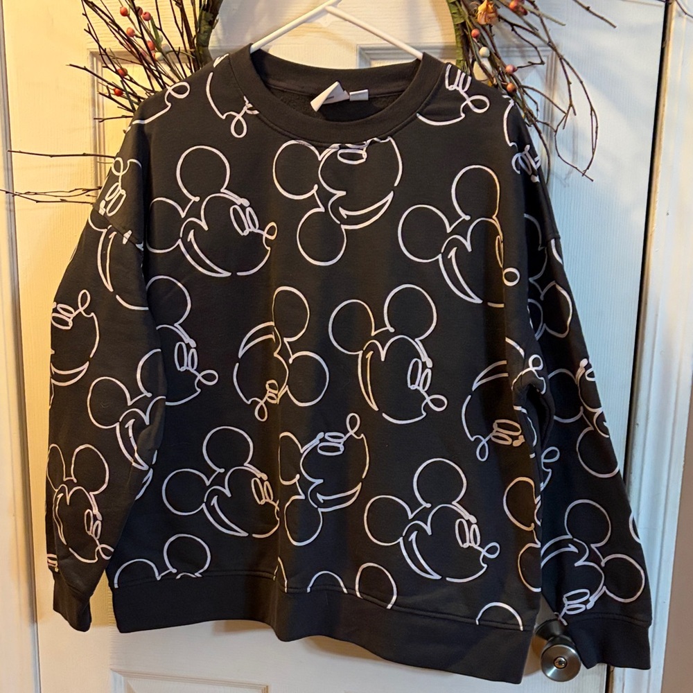 Disney Mickey Mouse Outline Sweatshirt
